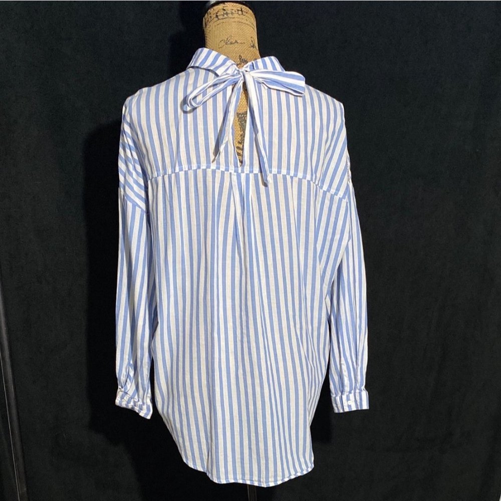 Zara Basic Collection S Button Down Shirt Oversiz… - image 4